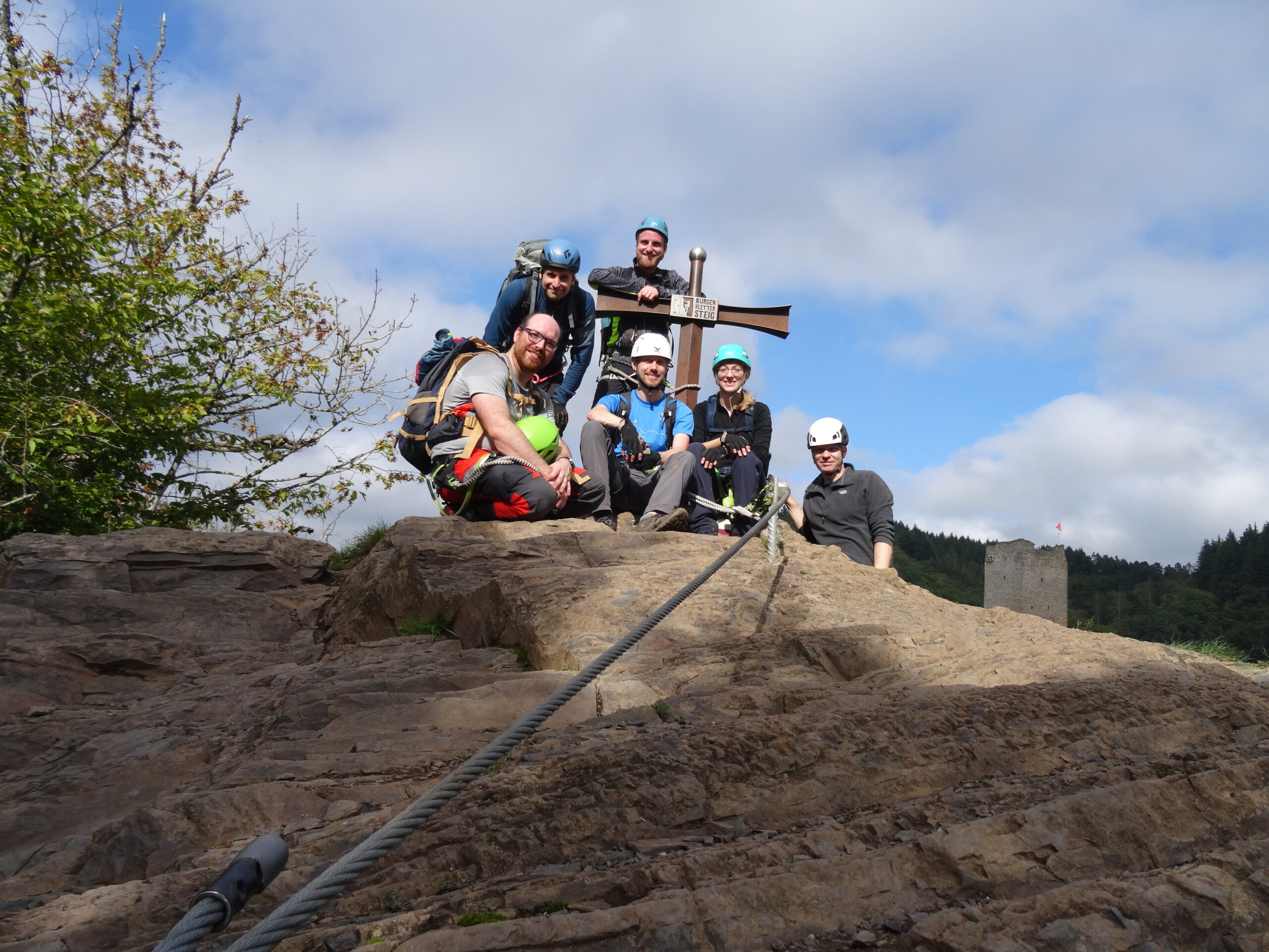 Fahrt zum Burgenklettersteig Manderscheid